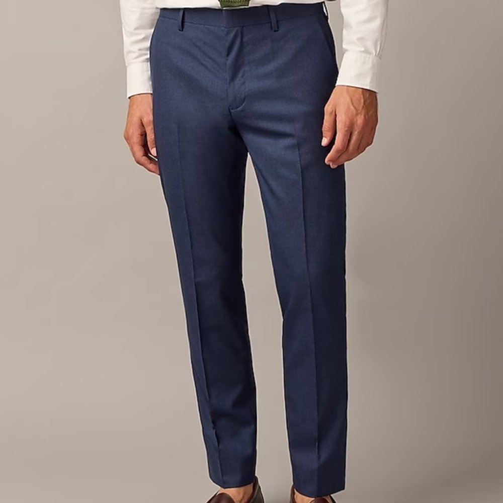 Mens JCREW ludlow slim wool dress pants 30x30